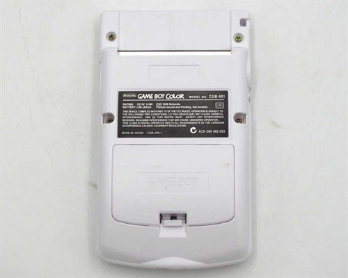 Gameboy Color - Custom Hvid - Konsol - SNR EPIC-CP-0027 (A Grade) (Genbrug)